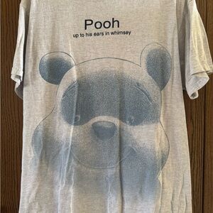 Kids Pooh Graphic T-Shirt - Light Gray